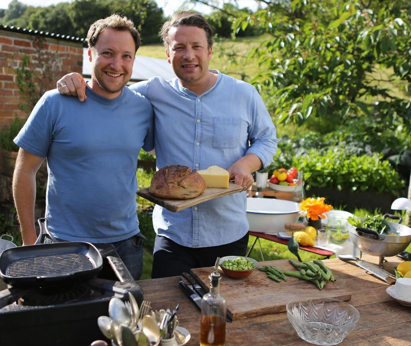 Tom Calver & Jamie Oliver