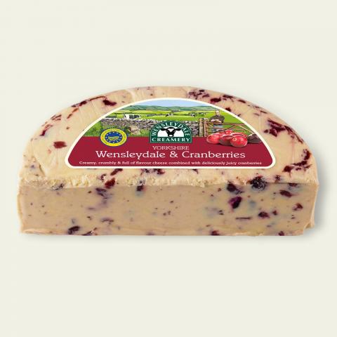 Yorkshire Wensleydale & Cranberries (PGI)