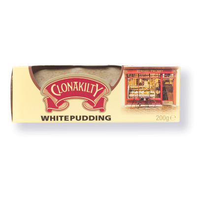 Clonakilty White Pudding in presentation box - 200g
