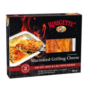 Rougette Marinated Grilling Cheese With Bell Pepper