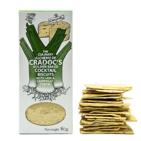 Cradocs Leek and Caerphilli Cheese crackers