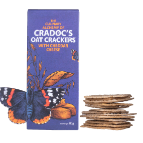 Cradocs Oats with Cheddar Cheese crackers