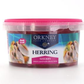 Orkney Herrings in Sherry. Sweet Cured with Cherry Wine