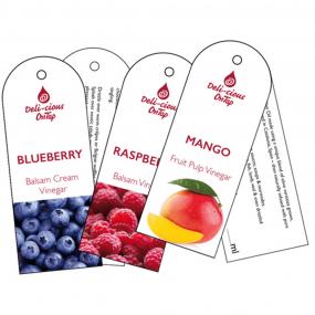 Vinegar bottle tags